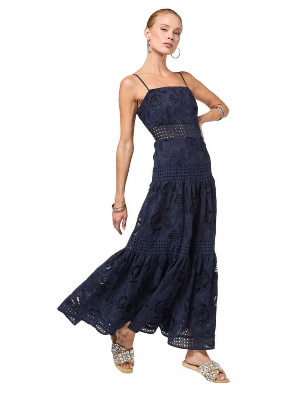 BTB Los Angeles - BRODIE DRESS / Navy blue